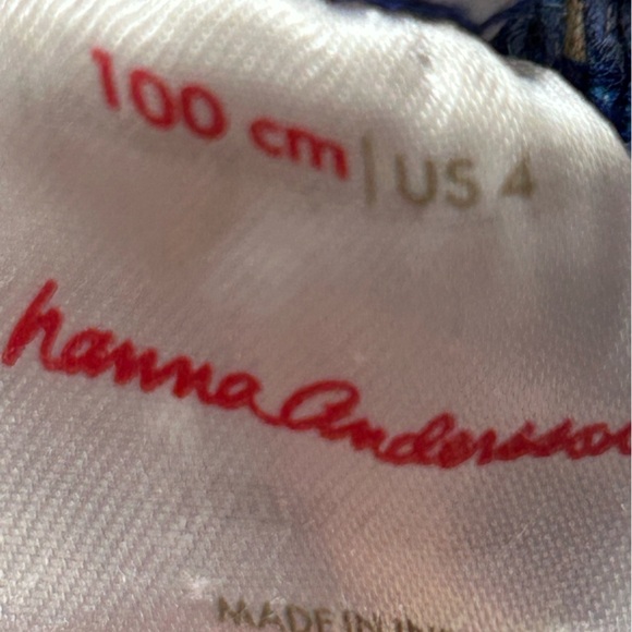 Cat & Jack and Hanna Anderson Spaghetti Strap Dresses Sz 4T - Picture 6 of 7